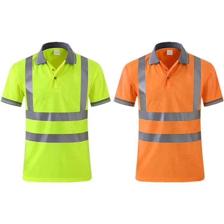 প্রতিফলিত নিরাপত্তা পোলো শার্ট