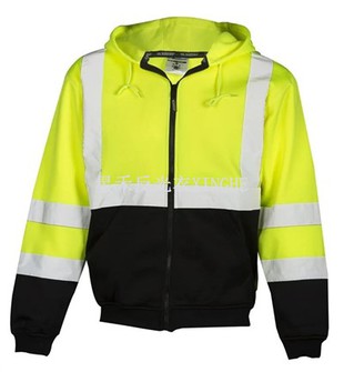 জিপার সহ HiVi হুডি সোয়েটশার্ট